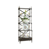 Carnaby Solid Wood Etagere Bookcase