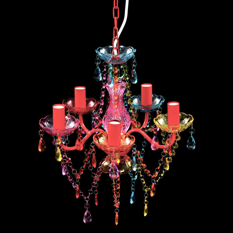 Crystal Light 5 Bulbs, Multicoloured