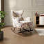 Chaise berçante confortable