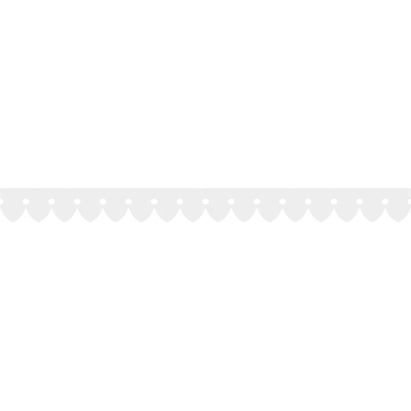 Garniture de course en PVC de qualité architecturale Martin, H 4 po x L 48 po x P 0,63 po