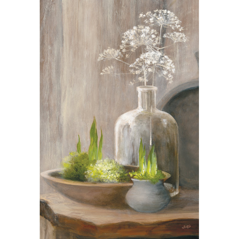 Rustic Elegance III by Julia Purinton - Print, No Mat, 18" H x 12" W, Gold Framed Print