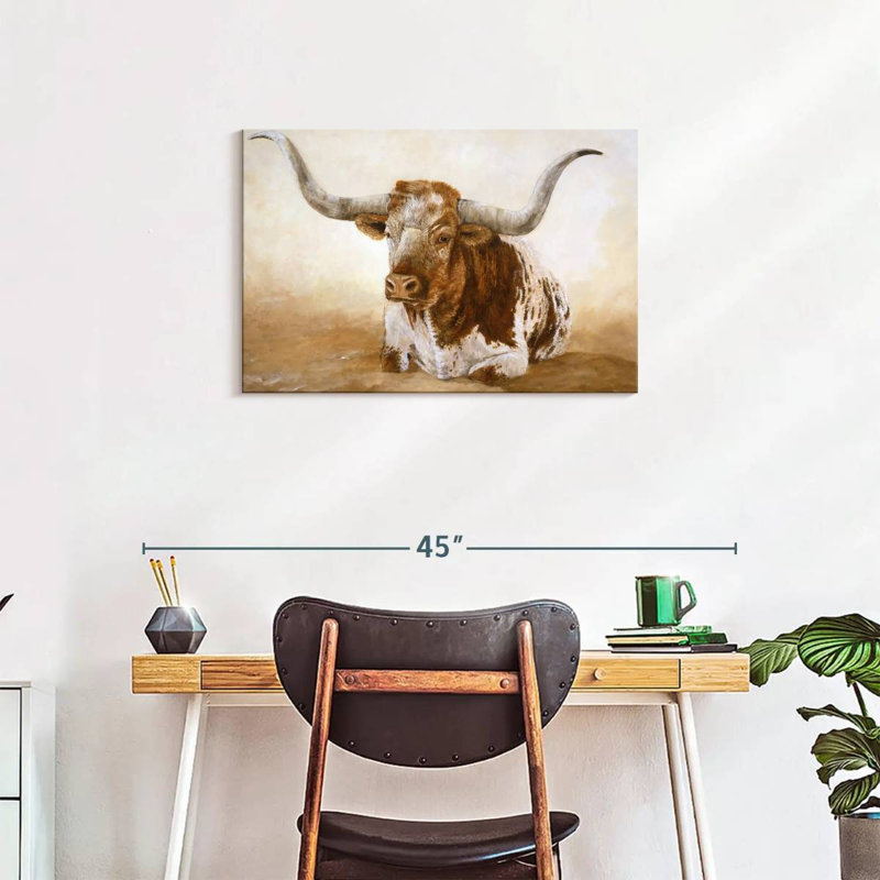 Easy Rider Cow, 20" H x 30" W