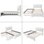Lit plateforme tapissier Bergwall-1111387651
