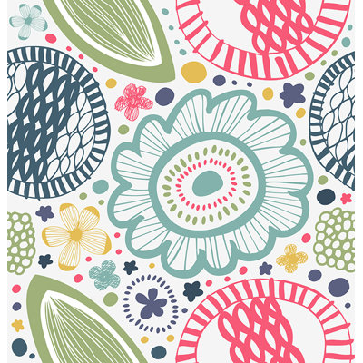 Amariona Floral Wallpaper
