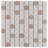 Crystalline Square 12 " x 12 " Porcelain Mosaic Wall & Floor Tile-113441511