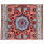 Hand Knotted Wool Area Rug in Red And White