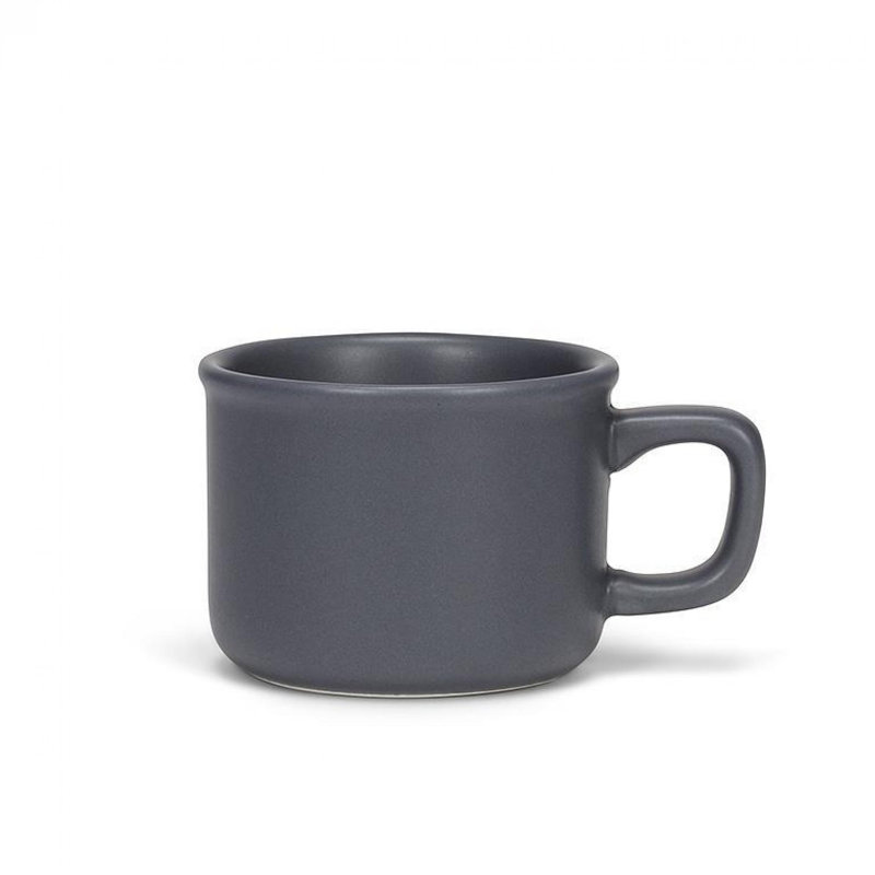 Tasse à espresso en grès Bianco, Gris