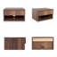 Table de chevet murale flottante 15,71 po Xenia-157120502