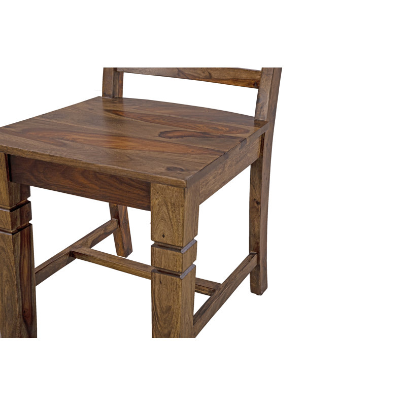 Kirkland 17.75'' H Solid Wood Side Chair, Harvest