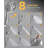 Single Handle 2-Spray Round Rain Shower Faucet Set 1.8 GPM With High Pressure Shower Head Hand Shower In Polished Chrome