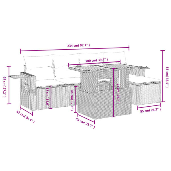 Dimensions du produit