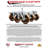 Ensemble de roulettes pivotantes High Frein