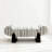 Black Solid Wood Upholstered Bench-2007579876