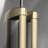 ZLINE Autograph Edition 36 in. Built-In Refrigerator Helix Handles (Set of 3) in Champagne Bronze-121111780