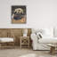 Cadre flottant Pug Soulful Portrait, conception de George Dyachenko-758347921-758347932