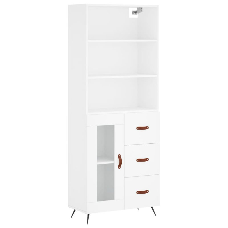 Vanwyk 69.5 Wide 3 Drawer, White