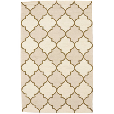 Rectangle Seanda Multicolored Trellis 5' X 8' Hand-Tufted Modern Rug