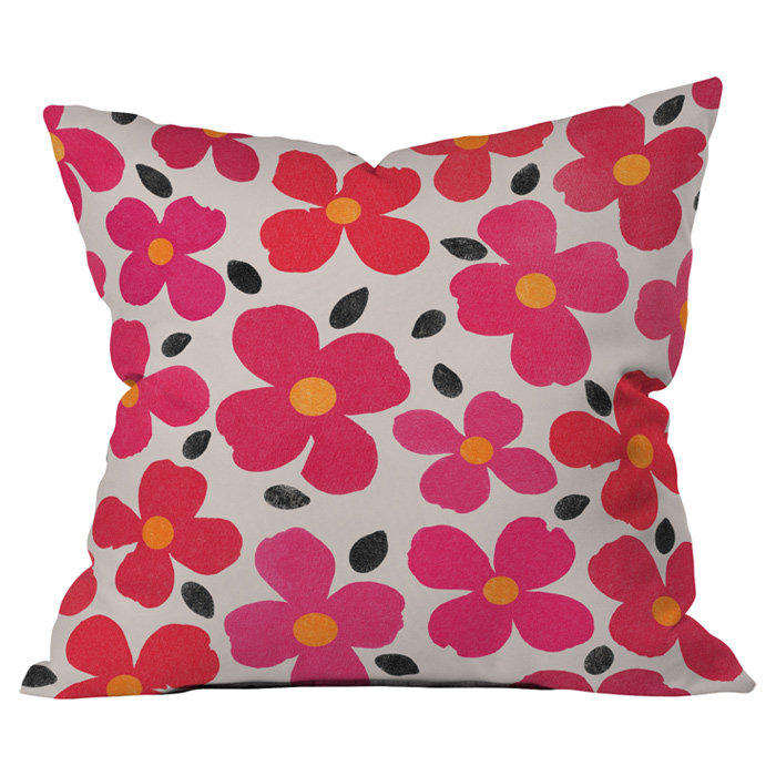 Coussin extérieur Garima Dhawan Dogwood, 18 po x 18 po