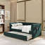 Upholstered Velvet Tufted Daybed with Trundle-111912610