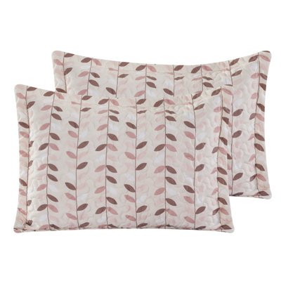Polyester Satin Floral Quilt