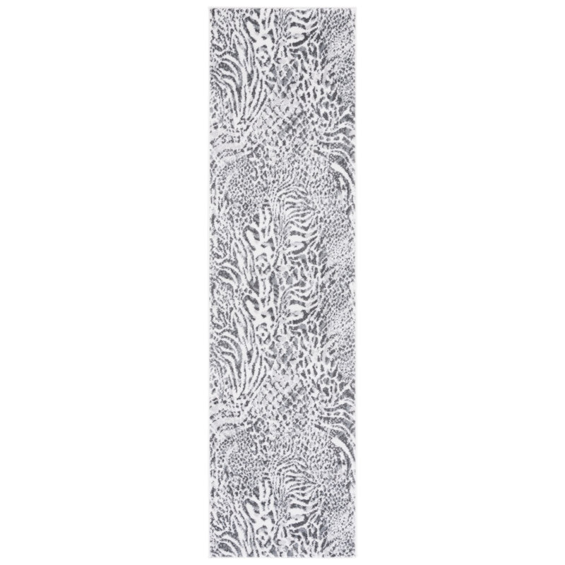 Alynn Performance Animal Print Rug, Runner 2'3" x 8'