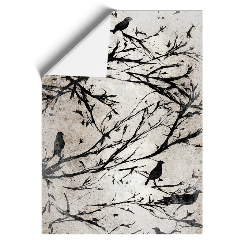 XV1022-3758X Resting Birds - Print, Paper, 29.7cm H x 21cm W, No Matte