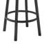 Tabouret de bar ou de comptoir pivotant en similicuir Zelda-1334036424-1334036425