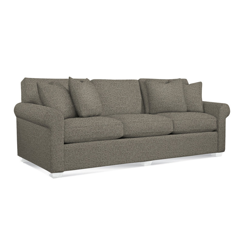 Bedford Sofa, Oatmeal Crypton Performance; 0822-74, Frost White