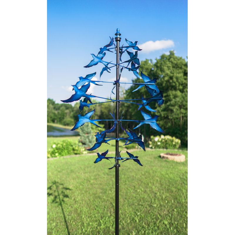 Breccan Metal Abstract Rotator