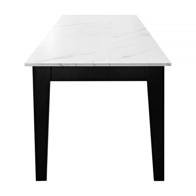 Dining Table , 106.3 in  Large Extendable Kitchen Table