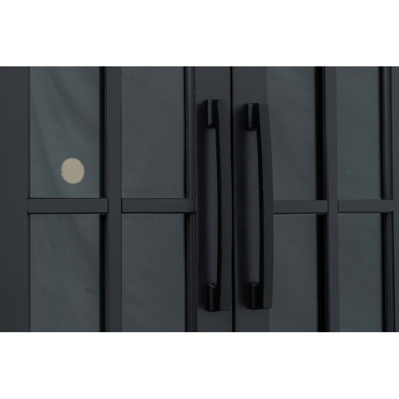 Brixham 96 inch TV Stand Console for TVs up to 100 inches, No Assembly Required, Two-Tone Finish