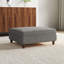 Mordecai 97Cm Wide Square Footstool Ottoman-1419231489