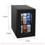 Frigidaire 0.6 cu. ft. 18L Glass Door Beverage Refrigerator, Mini Fridge with 24 Can Capacity, Digital Display, Electronic Temperature Control, LED Lighting & Quiet Operation