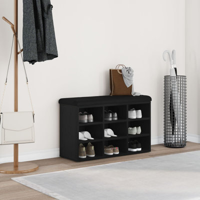 9 Pair Shoe Storage Bench