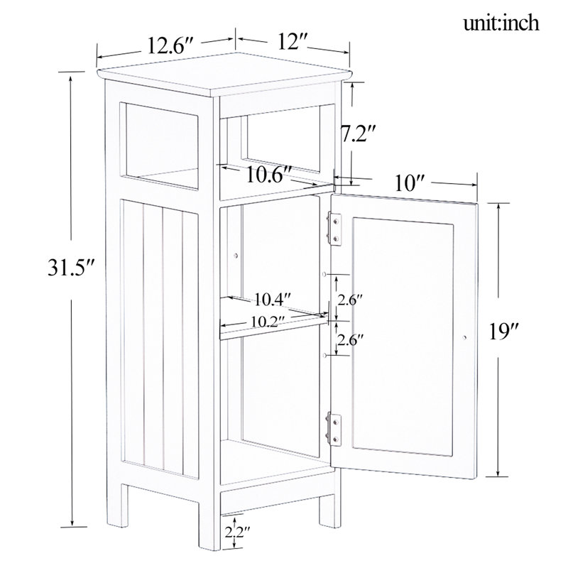 Armoire de salle de bain peinte - ajoute une touche moderne à votre armoire avec rangement polyvalent pour une utilisation quotidienne