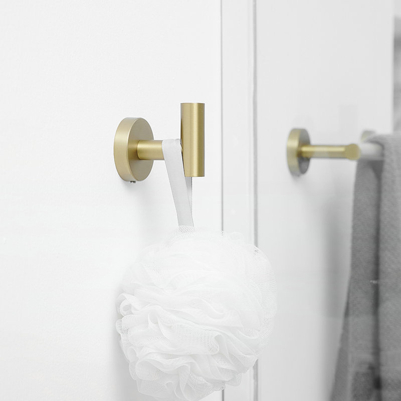 Towel Rack, Brushed Gold