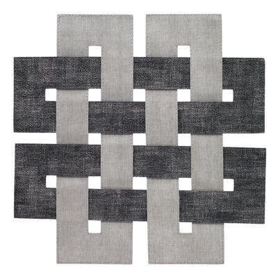 Celtic Vinyl Geometric Woven Placemat