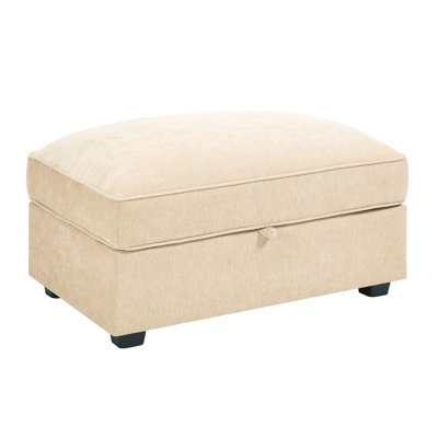 Repose-pieds moderne en chenille
