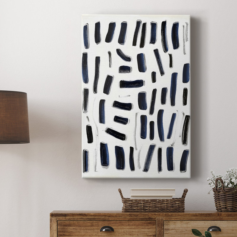 ABSTRACT Series DLxxIV - Cavas de galerie sur mesure, H 60 po x l 40 po