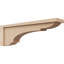 Cèdre Bryant, grain de bois brut TimberThane Corbel, apprêté brun clair-88289358