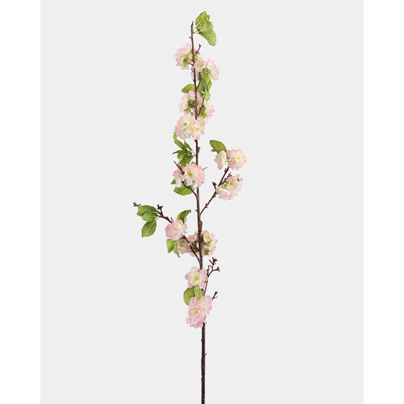 Fleurs de cerisier roses artificielles 40 po, Rose