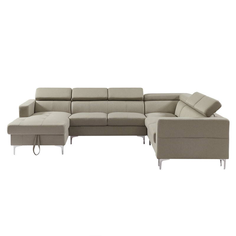 Canapé modulaire rembourré 4 pièces Kashika