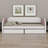 Compact Upholstered Daybed, Includes Two Spacious Drawers for Organization-803063361