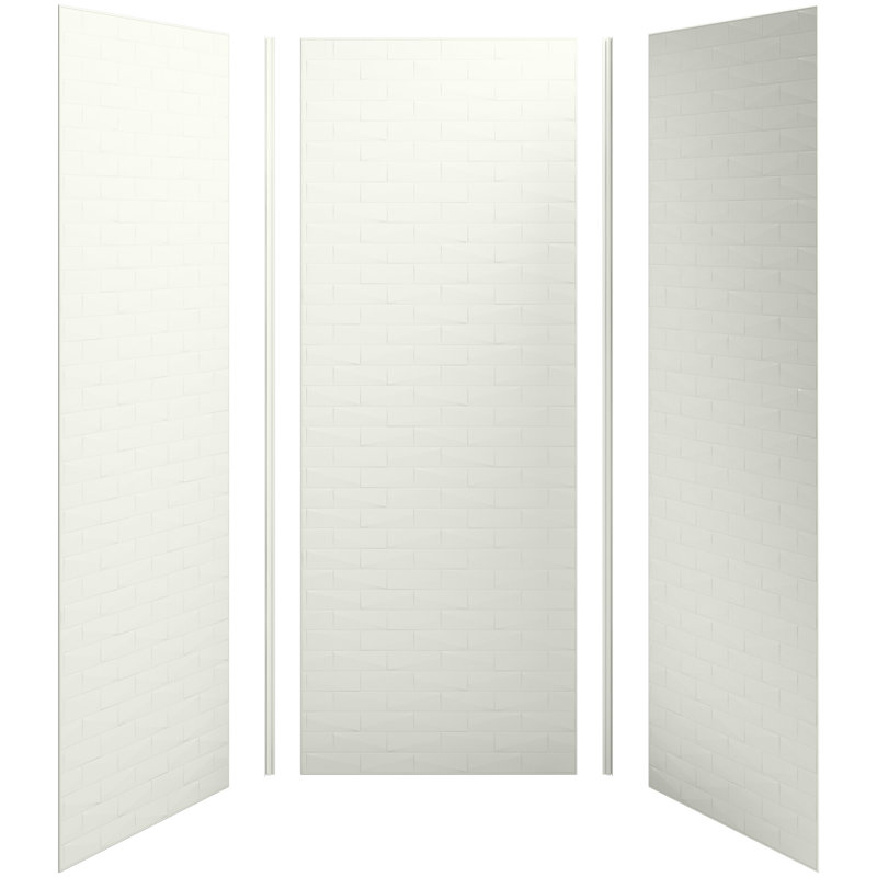 Choreograph 36" x 36" x 96" Shower Wall Kit, Dune