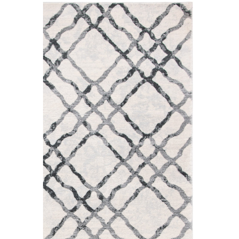 Winnols Performance Geometric Rug, Runner 2'2" x 7'