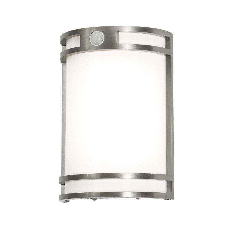 Plafonnier encastré d'extérieur à DEL Ervie, Aluminium brossé, 14 W