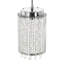 Luminaire suspendu cylindrique unique 2 lumières Batty