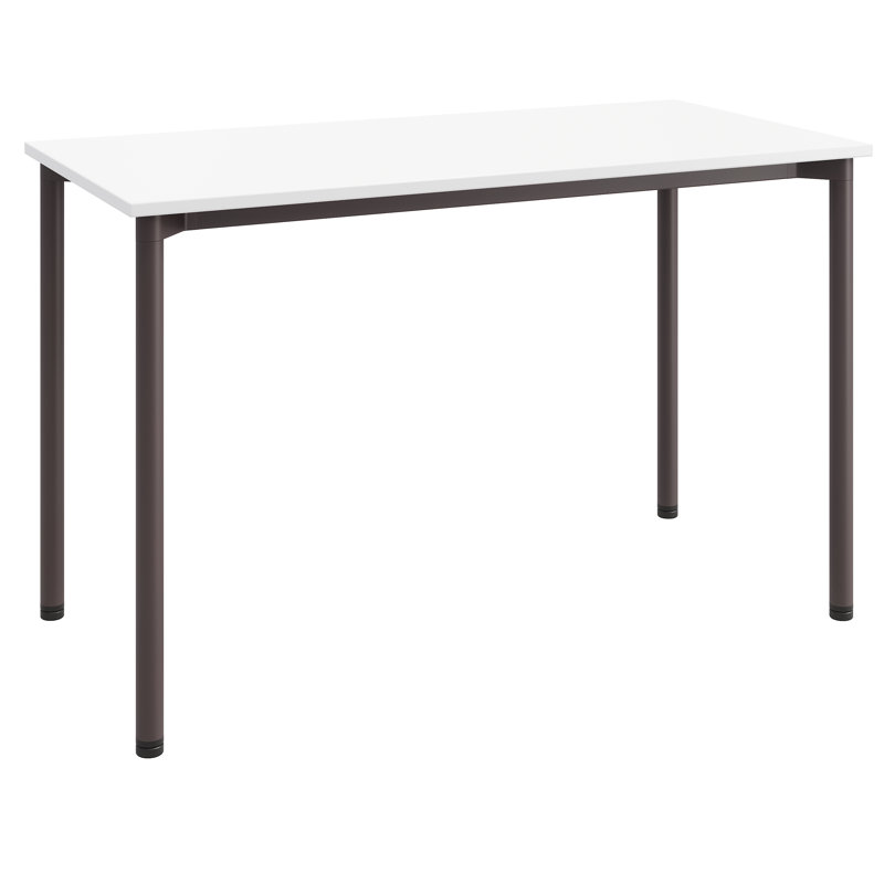 Bureau Spright, Café noir, Blanc de designer, Stationnaire