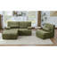 Canapé modulaire moderne de 98 po en forme de L Canapé confortable