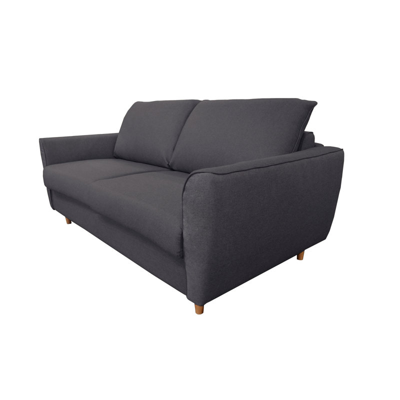 Mattlyn Sofa Bed with Mattress, Dark Grey